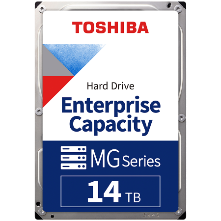 Servere & Componente - HDD Server TOSHIBA MG09 14TB CMR 512e, 3.5'', 512MB, 7200RPM, SATA, SKU: HDEPZ12GEA51F