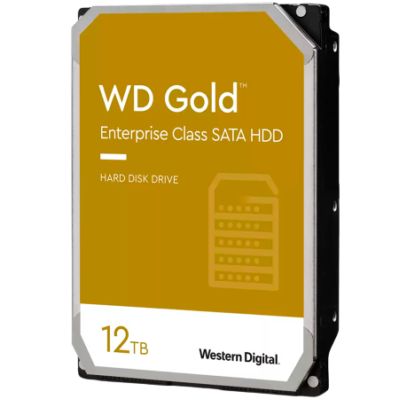 HDD. Hard Disk Drives - HDD Server WD Gold 12TB CMR 512e, 3.5'', 512MB, 7200 RPM, SATA