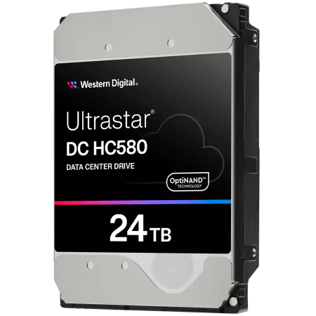 Servere & Componente - HDD Server WD/HGST Ultrastar 24TB DC HC580, 3.5", 512MB, 7200RPM, SATA, 512E SE NP3, SKU: 0F62796