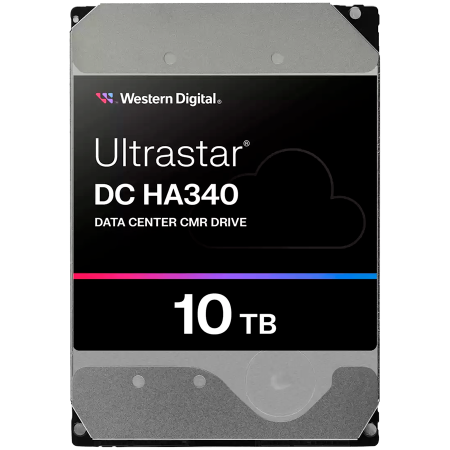 Hard disk uri - HDD Server WD Ultrastar DC HA340 10TB 512e SE, 3.5'', 256MB, 7200 RPM, SATA, SKU: 0B47062