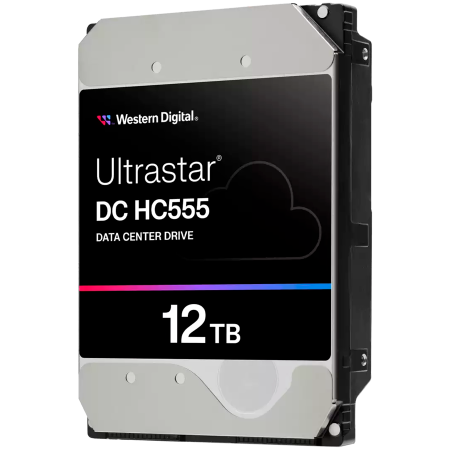 Hard disk uri - HDD Server WD Ultrastar DC HC555 12TB 512e SE, 3.5", 512MB, 7200 RPM, SATA, NP3, SKU: 0B48720