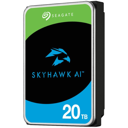 HDD Video Surveillance SEAGATE SkyHawk AI 20TB CMR, 3.5", 512MB, SATA, Rescue Services 3 ani, TBW: 550 [1]