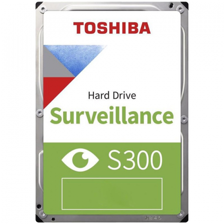 Supraveghere - HDD Video Surveillance TOSHIBA 2TB S300 SMR, 3.5'', 128MB, 5400RPM, SATA, TBW: 180