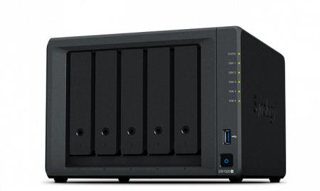 Network Attached Storage Synology DiskStation DS1520+, Procesor Intel Celeron J4125 Quad Core burst up to 2.7 GHz, 8 GB DDR4, 5-Bay, 2 x Gigabit LAN, 3 x USB 3.0, 1 x eSATA, 2 x M.2 NVME [0]