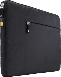 Accesorii Laptop - HUSA CASE LOGIC notebook 15", nylon, 1 compartiment, buzunar frontal pt. tableta, black, "TS115"/3201748
