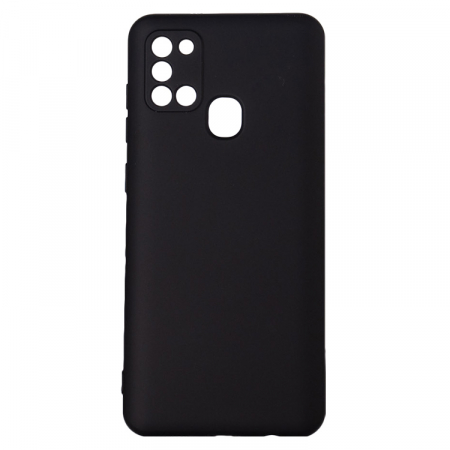 Telefoane & accesorii - HUSA SMARTPHONE Spacer pentru Samsung Galaxy A21S, grosime 2mm, material flexibil silicon + interior cu microfibra, negru \\"SPPC-SM-GX-A21S-SLK\\"