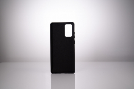 HUSA SMARTPHONE Spacer pentru Samsung Galaxy Note 20, grosime 2mm, material flexibil silicon + interior cu microfibra, negru \\"SPPC-SM-GX-N20-SLK\\" [2]