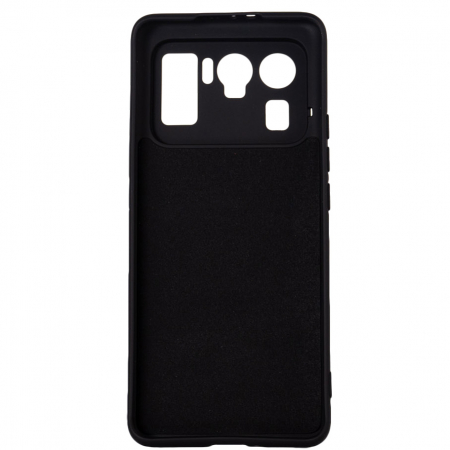 HUSA SMARTPHONE Spacer pentru Xiaomi Mi 11 Ultra 5G, grosime 2mm, material flexibil silicon + interior cu microfibra, negru \\"SPPC-XI-MI-11U5G-SLK\\" [1]