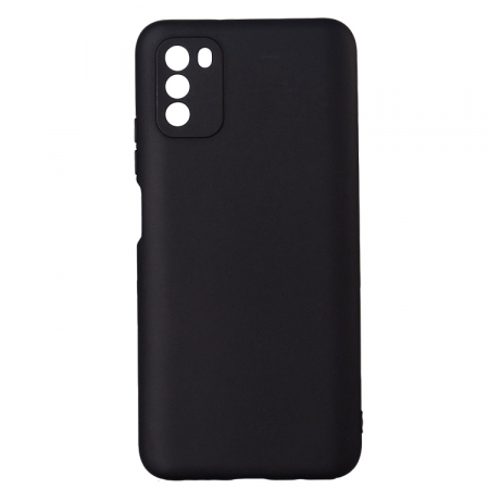 Telefoane & accesorii - HUSA SMARTPHONE Spacer pentru Xiaomi Pocophone M3, grosime 2mm, material flexibil silicon + interior cu microfibra, negru \\"SSPPC-XI-PC-M3-SLK\\"