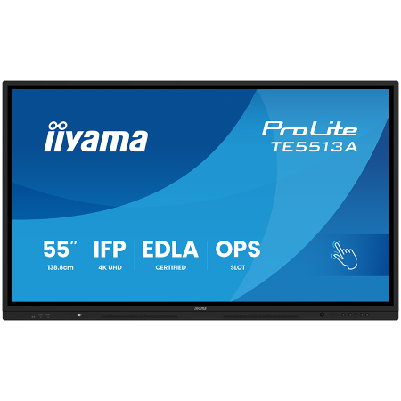 Monitoare\ Televizoare - IIYAMA LFD TE5513A-B2AG 55" Google EDLA Certified IFP - Interactive display for seamless integration and collaboration in education and enterprise