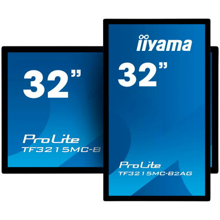 IIYAMA LFD TF3215MC-B2AG Open Frame PCAP 30-point Touch 31.5" VA 1920 x 1080 500 cd/m² 8ms projective capacitive Touch Through-Glass, Anti-glare coating 24/7 [1]