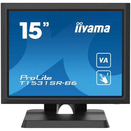 Monitoare - IIYAMA Monitor LED T1531SR-B1S 15" VA, Res Touch, 1024x768, 1A1H1DP