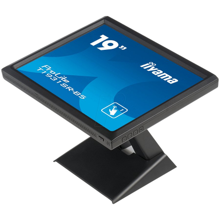 IIYAMA Monitor LED T1931SR-B1S 5:4 TOUCH 1280x1024 250cd 5ms serial resistive VGA HDMI DP Speakers [1]