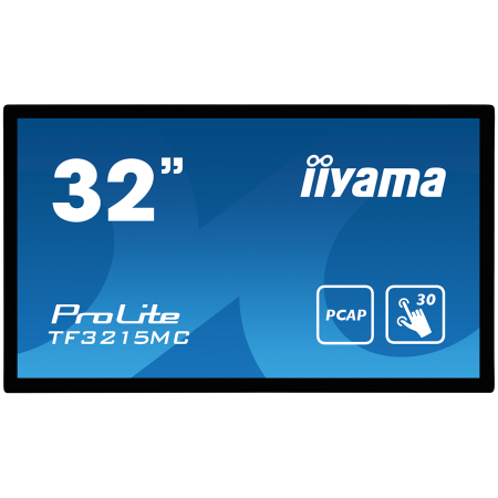 IIYAMA Monitor LED TF3215MC-B2 Open Frame PCAP 30 point touch 31.5" AMVA 1920x1080 16:98 500cd 3000:1 8ms projective capacitive landscape, portrait [0]