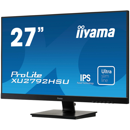 IIYAMA Monitor LED XU2792HSU-B6 27" IPS 1920 x 1080 @100Hz 16:9 250 cd/m² 1300:1 0.4ms HDMI DP USB x 4 3.2v Tilt [2]