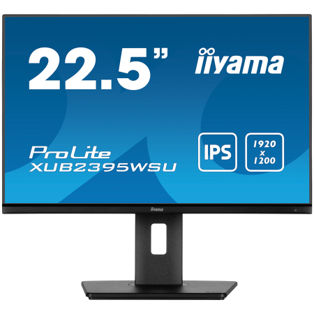 Monitoare\ Televizoare - IIYAMA Monitor LED XUB2395WSU-B5 22.5" IPS 1920x1200 16:10 250cd 1000:1 4ms VGA HDMI DP USB Hub height, swivel, tilt, pivot (rotation both sides)