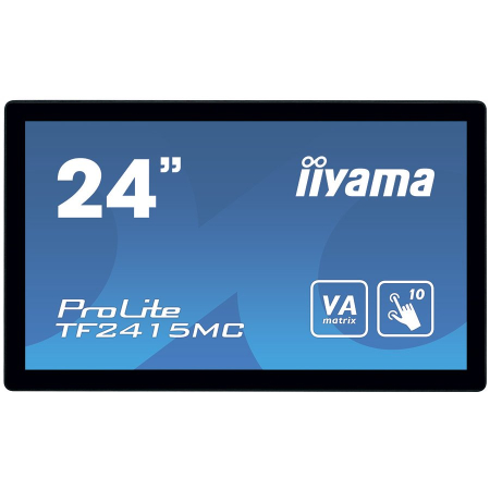 Monitoare\ Televizoare - iiyama ProLite TF2415MC-B2 Open Frame PCAP 10 point touch screen equipped with a foam seal finish for seamless integration
