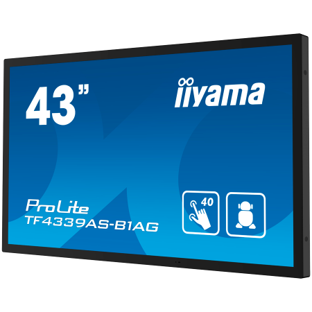 IIYAMA Prolite TF4339AS-B1AG Business Monitor - 108 cm (42.5"), 4K UHD (3840x2160), IPS LED, 60Hz, 8ms, 500 cd/m² [3]
