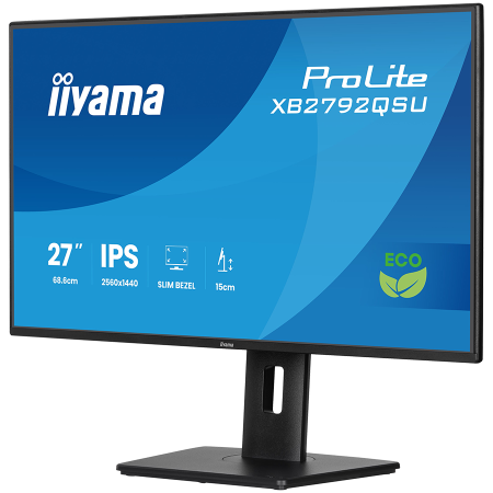 Iiyama ProLite XB2792QSU-B1 LED monitor 27" 1920x1080 Full HD (1080p) 120 Hz IPS 350 cd 1500, 3 ms HDMI DP speakers black [1]