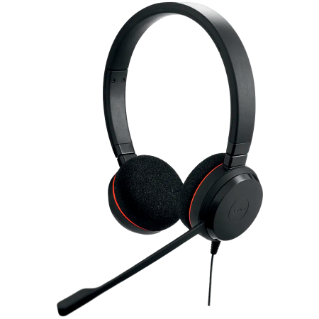 JABRA Evolve 20, Stereo UC, USB C/A adapter [1]
