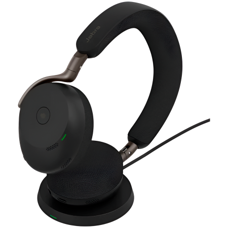 JABRA Evolve3 75, UC, Link390c, Black, WLC Chrg [2]