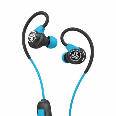 JLAB Fit Sport 3 Wireless Fitness Earbuds - Black/Blue [2]