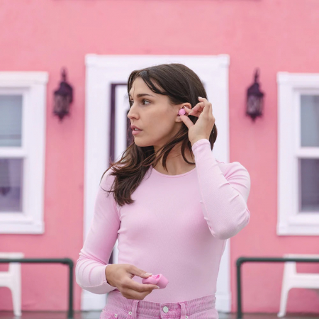 JLAB Go Pop Plus True Wireless Earbuds - Pink [2]