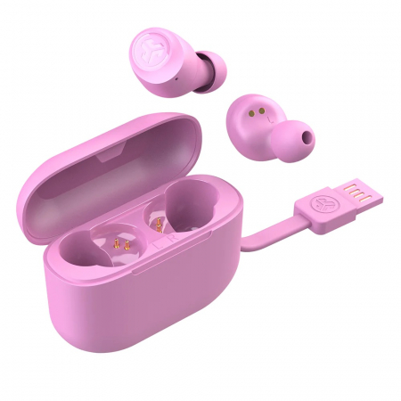 JLAB Go Pop Plus True Wireless Earbuds - Pink [7]