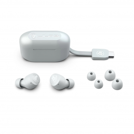 JLAB Go Air Pop Plus True Wireless Earbuds - White [4]