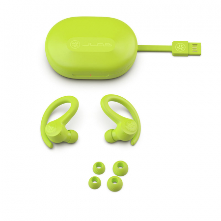 JLAB Go Sport Plus True Wireless Earbuds - Neon Yellow [5]