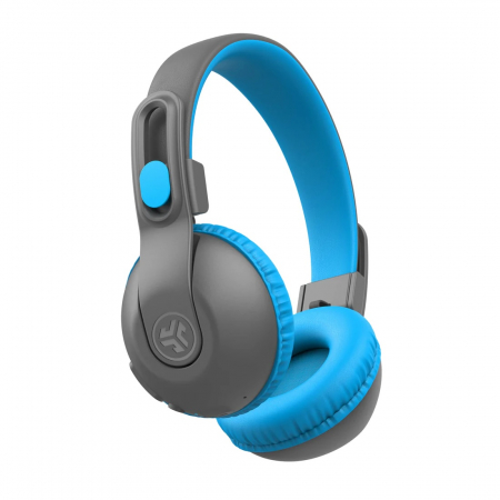 JLAB JBuddies Studio 2 Kids Wireless Headphones - Blue/Gray [3]
