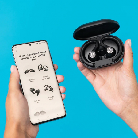 JLAB JBuds Air Sport True Wireless Earbuds - Black [2]