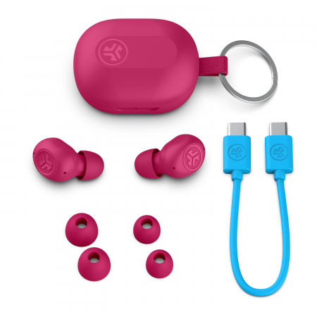 JLAB JBuds Mini True Wireless Earbuds - Pink [4]