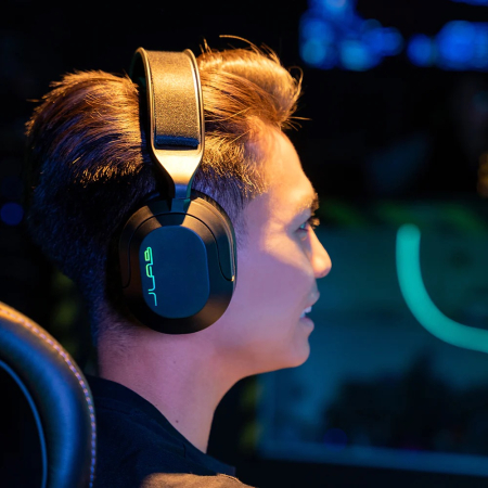 JLAB Nightfall Wired Gaming Headset - Black [13]