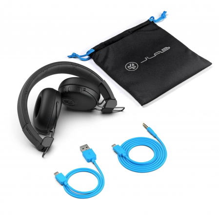 JLAB Studio ANC Wireless Active Noise Cancelling On Ear Headphones - Black [10]