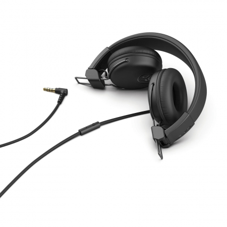 JLAB Studio Wired On Ear Headphones - Black [2]