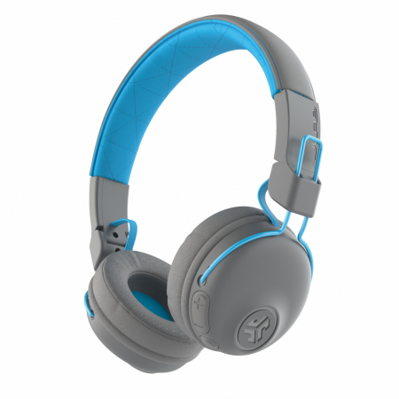 JLAB Studio Wireless On Ear Headphones Grey/Blue [0]