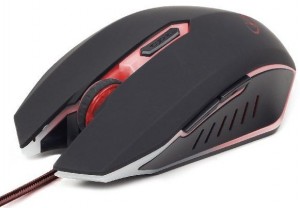 Mouse - Mouse GEMBIRD Gaming , 2400dpi, USB, red