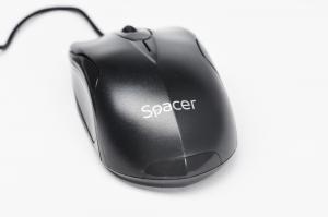 Sisteme PC & Periferice - MOUSE OPTIC SPACER,  800DPI, black, USB 