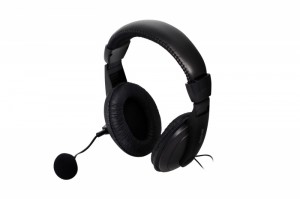 Casti - Casti cu microfon SPACER SPK-222, black