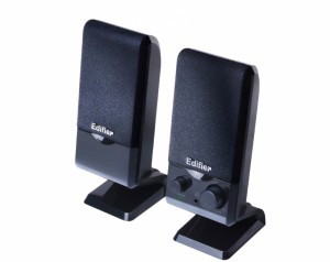 Boxe - Boxe portabile 2.0 EDIFIER , RMS sub 10W, 2 sateliti x0.6W,  frecventa 150Hz - 20kHz, raport semnal >80dBA, alimentare USB, butoane: pornire/oprire si volum, cu intrare casti, culoare: negru