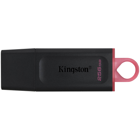 Sisteme PC & Periferice - Kingston 256GB Portable USB 3.2 Gen 1 DataTraveler Exodia S (Black/Orange)