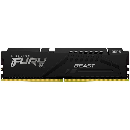Componente PC - Kingston 32GB 5200MT/s DDR5 CL40 DIMM FURY Beast Black XMP, EAN: 740617326543