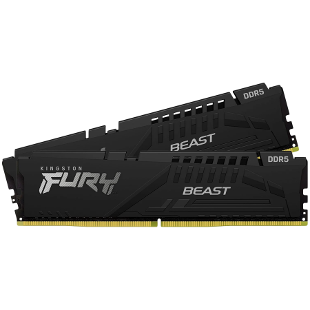 Memorii - Kingston 32GB 6000MT/s DDR5 CL36 DIMM (Kit of 2) FURY Beast Black EXPO