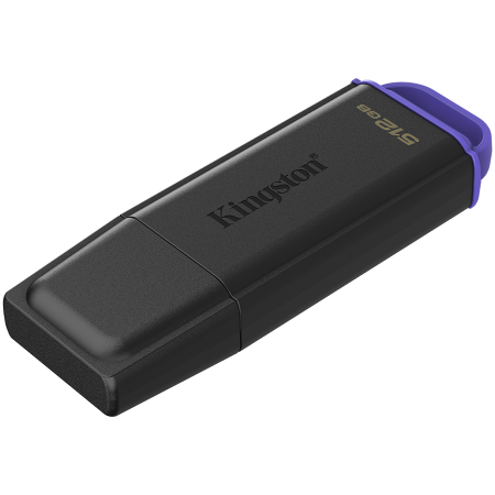 Sisteme PC & Periferice - KINGSTON 512GB Portable USB 3.2 Gen 1 DataTraveler Exodia Black/Purple