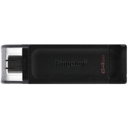 Sisteme PC & Periferice - Kingston 64GB USB-C 3.2 Gen 1 DataTraveler 70