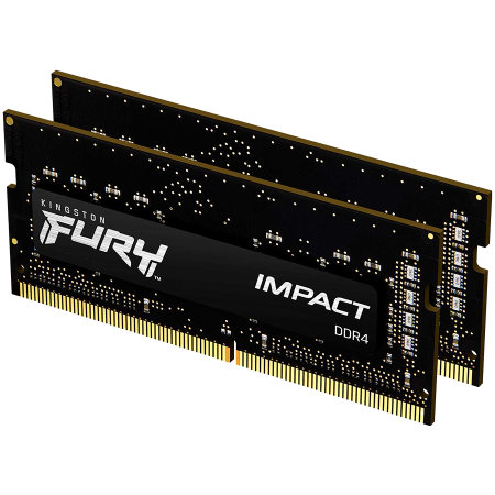 Memorii - Kingston DRAM 32GB 3200MT/s DDR4 CL20 SODIMM (Kit of 2) FURY Impact
