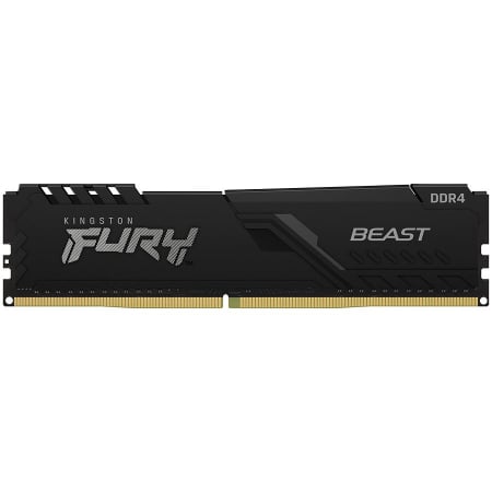 Componente PC - Kingston 8GB 3200MT/s DDR4 CL16 DIMM FURY Beast Black, EAN: 740617319910