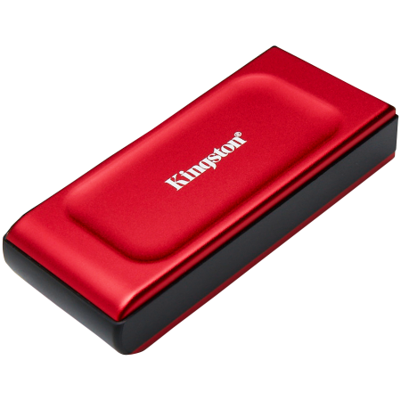 Componente PC - Kingston SSD 2TB XS1000 Red External USB 3.2 Gen 2 Portable Solid State Drive, EAN: 740617341782