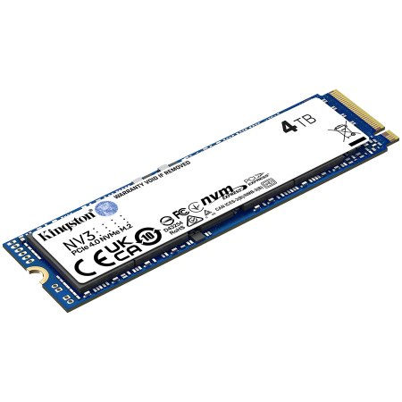 Componente PC - Kingston SSD 4TB NV3 M.2 2280 PCIe 4.0 NVMe SSD